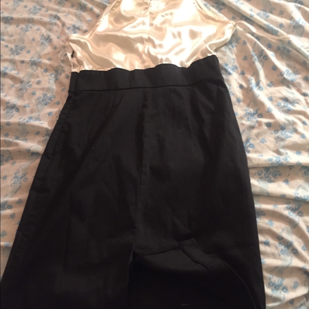 Ivory and black dress NWT - Picture 7 of 9
